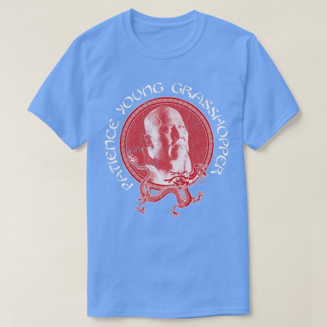 Kung Fu Patients Young Grasshopper T-Shirt (Design Front)