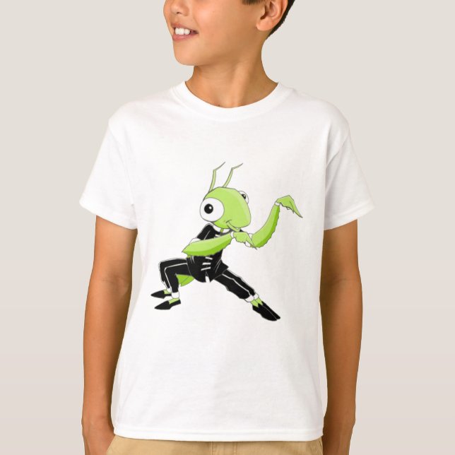 Kung Fu Praying Mantis T-Shirt (Front)