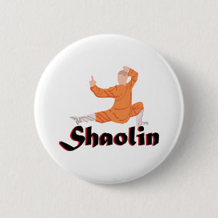 Kung Fu Shaolin 6 Cm Round Badge