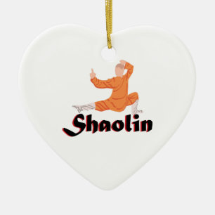 Kung Fu Shaolin Ceramic Tree Decoration