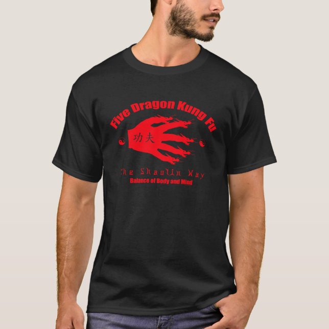 Kung Fu Shaolin T-Shirt (Front)