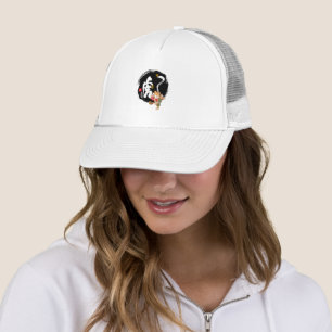 Kung Fu Tiger Chinese Symbol Trucker Hat
