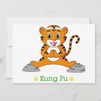 Kung Fu Tiger™ Invitation