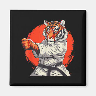 Kung Fu Tiger Martial Arts Kickboxing Taekwondo Magnet