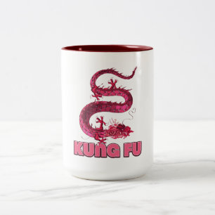 kung fu Two-Tone coffee mug