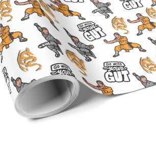 Kung Fu Wrapping Paper