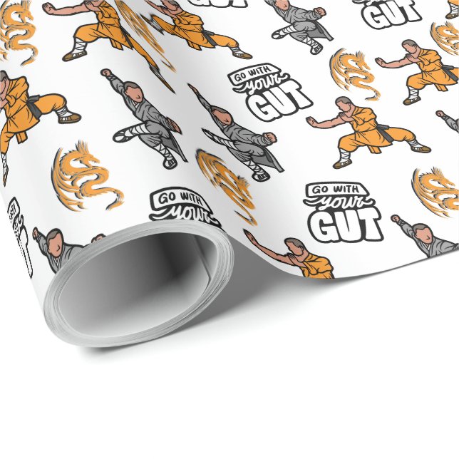 Kung Fu Wrapping Paper (Roll Corner)