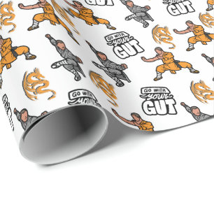 Kung Fu Wrapping Paper
