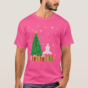 Kung Fu Xmas Tree Lighting Santa Hat Kung Fu Chris T-Shirt