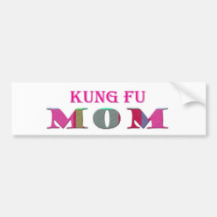 KungFuMom Bumper Sticker