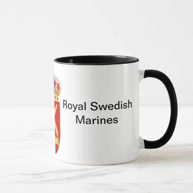 Kungliga Kustartilleriet, Royal Swedish Marines. Mug (Right)