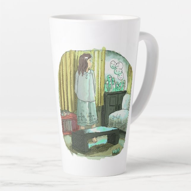 Kuniji Sakuni Latte Mug (Right Angle)