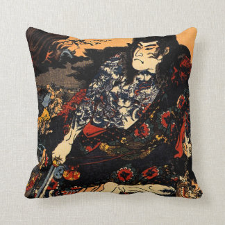 Kuniyoshi Japan Kyumonryu shinsh Cushion