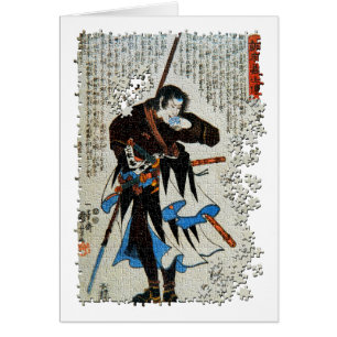 Kuniyoshi ronin puzzle Yato Yomoshichi Norikane