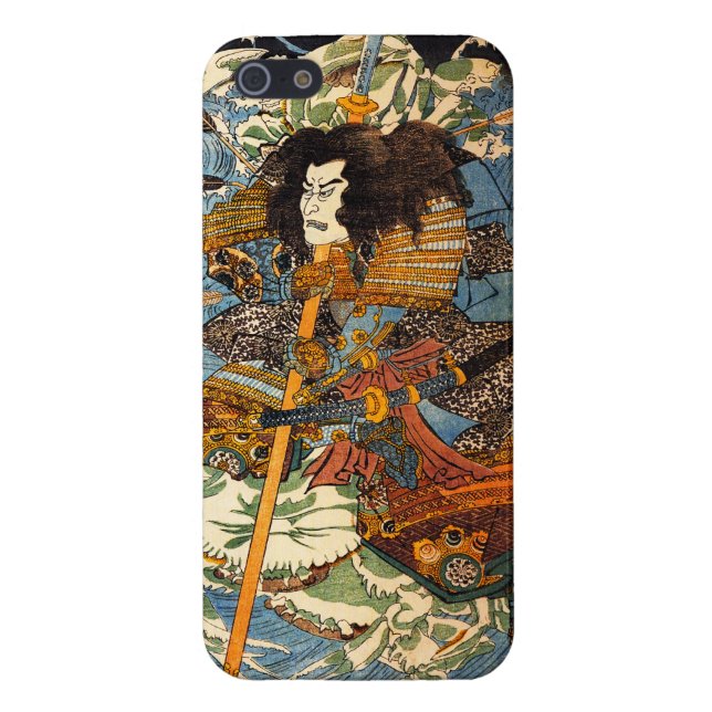 Kuniyoshi Samurai iPhone 5 Case (Back)