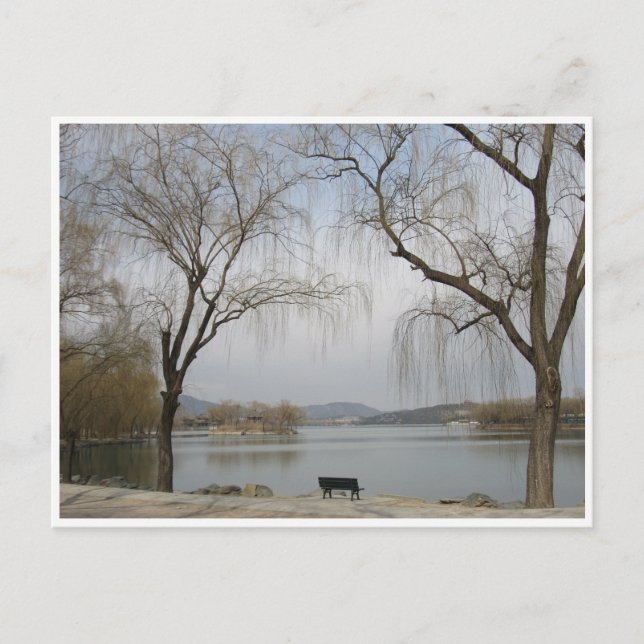 kunming lake beijing postcard (Front)