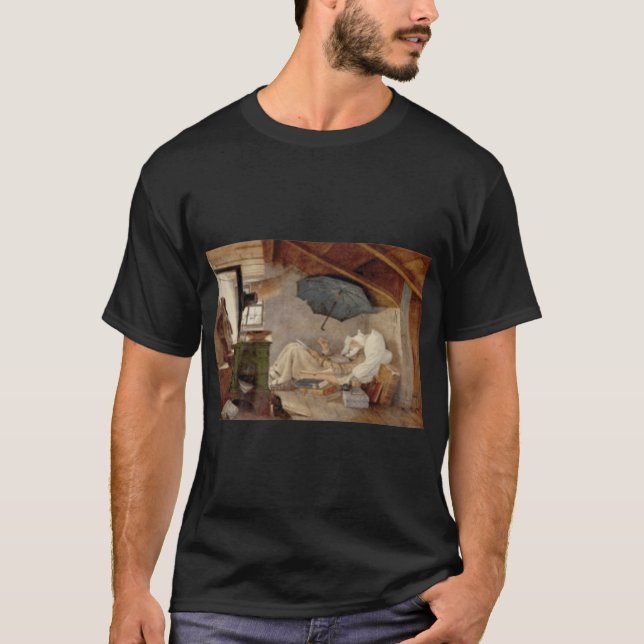 kunst1 gif kunst1 gif information carl spitzweg 01 T-Shirt (Front)