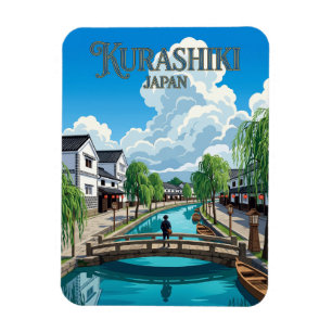 Kurashiki Bikan Historical Quarter Japan Magnet