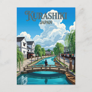 Kurashiki Bikan Historical Quarter Japan Postcard