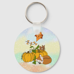 Kürbis  key ring