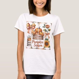 Kürbis Saison Herbstdeko Shirt