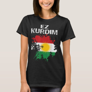 Kurden Kurdistan Newroz Kurdi Flag Her Biji Kurdis T-Shirt