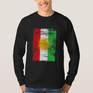 Kurden Kurdistan Newroz Kurdi Flag Her Biji Kurdis T-Shirt