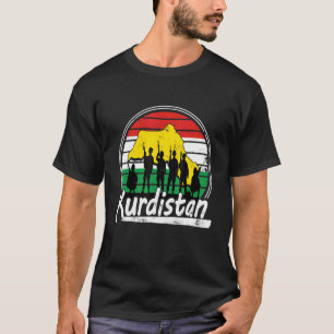 Kurden Kurdistan Newroz Kurdi Flag Her Biji Kurdis T-Shirt
