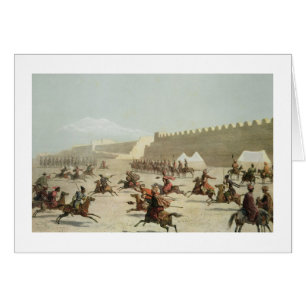 Kurdish and Tatar Warriors at Sadar Abbat, Armenia