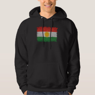 Kurdish Flag of Kurdistan Hoodie