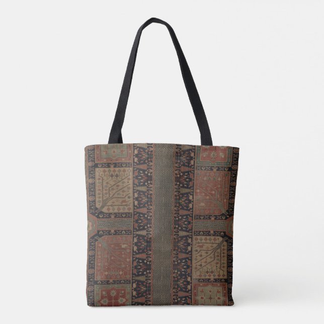 Kurdish Garden Carpet Tote (Back)