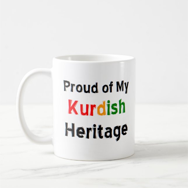 kurdish heritage coffee mug (Left)