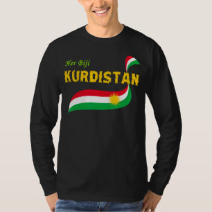 Kurdish,kurd ,kurdistan Flag Gift . T-Shirt
