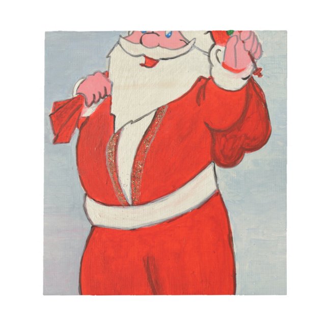 Kurdish Santa Notepad (Front)