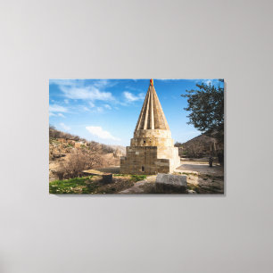 Kurdish Temple Building Canvas Print