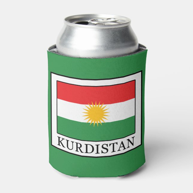 Kurdistan Can Cooler (Can Front)