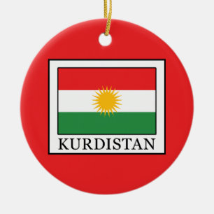 Kurdistan Ceramic Tree Decoration