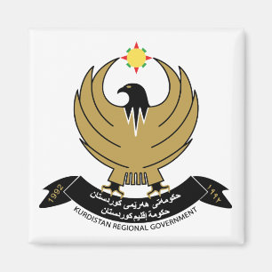 Kurdistan Coat of Arms Magnet