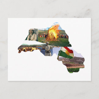 kurdistan culture postcard