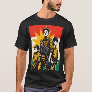 Kurdistan Flag Active T-Shirt