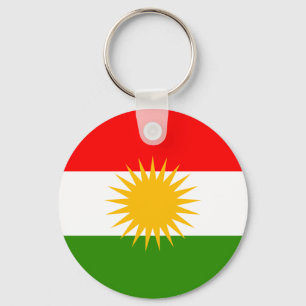 Kurdistan Flag Key Ring