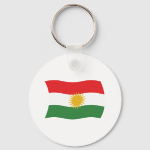 Kurdistan Flag Keychain