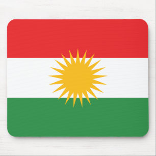 Kurdistan Flag Mouse Mat