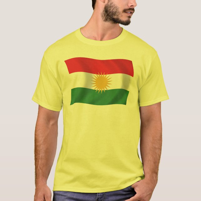 Kurdistan Flag Shirt (Front)