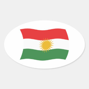 Kurdistan Flag Sticker