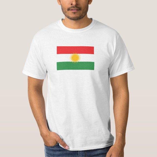 Kurdistan Flag T-Shirt (Front)