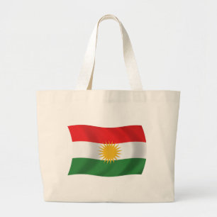 Kurdistan Flag Tote Bag