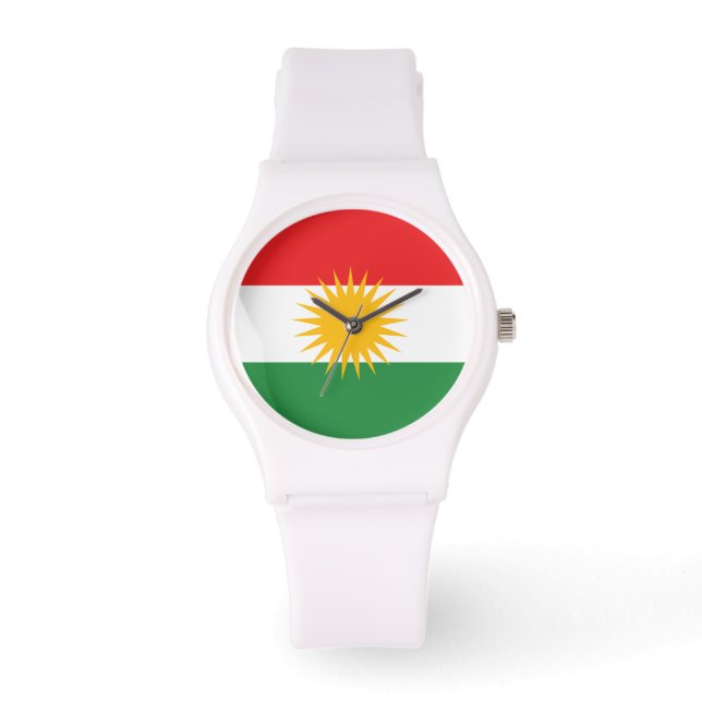 Kurdistan Flag Watch (Front)