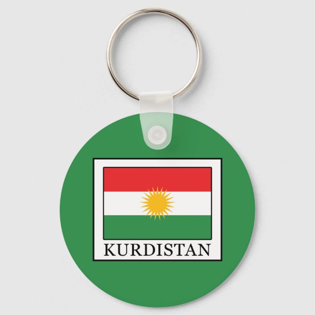 Kurdistan Key Ring (Front)