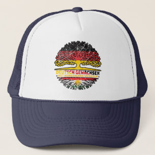 Kurdistan Kurdisch Deutsch Deutschland Baum Wurzel Trucker Hat